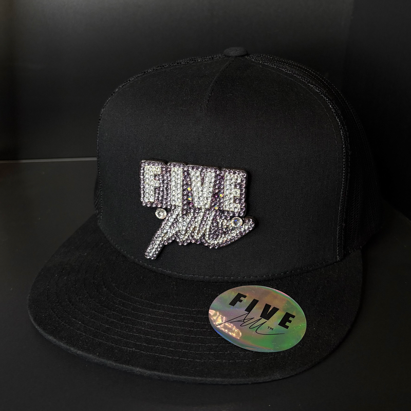 Gorra FIVE AM × Swarovski