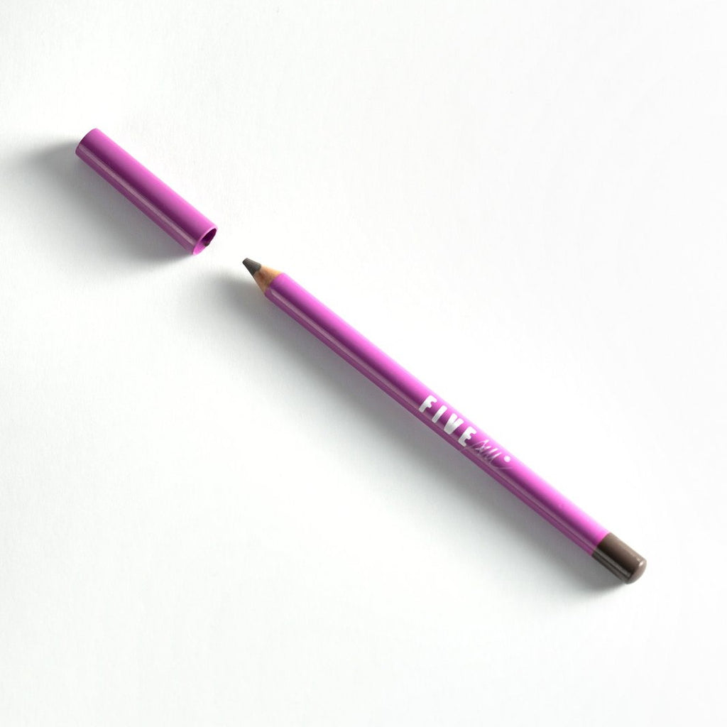 Precision Pencil marrón, abierto
