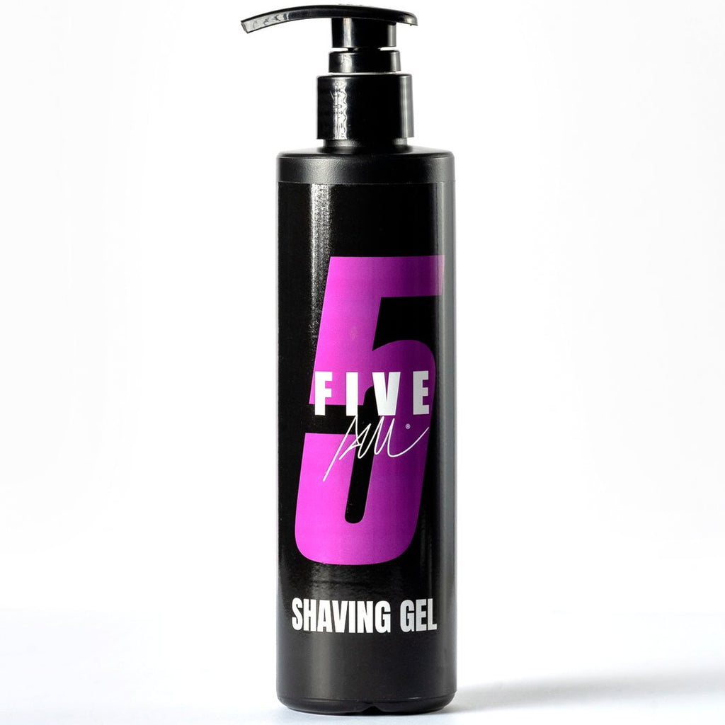 Shaving Gel FIVE AM, bote frontal